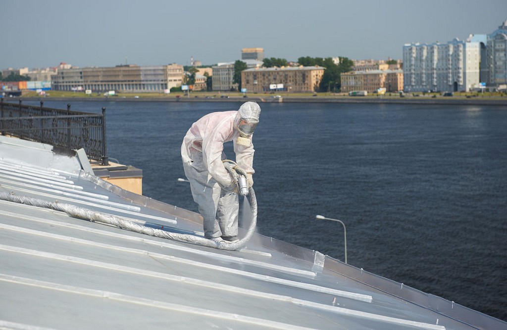 Polyurea Endüstriyel Çatı Kaplama