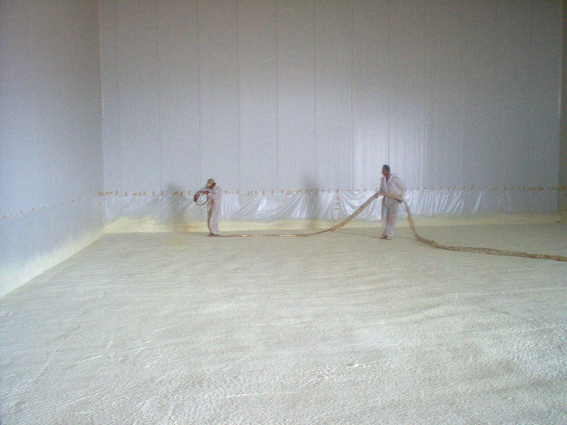 Poliüretan Soğuk Hava Deposu Yalıtımı